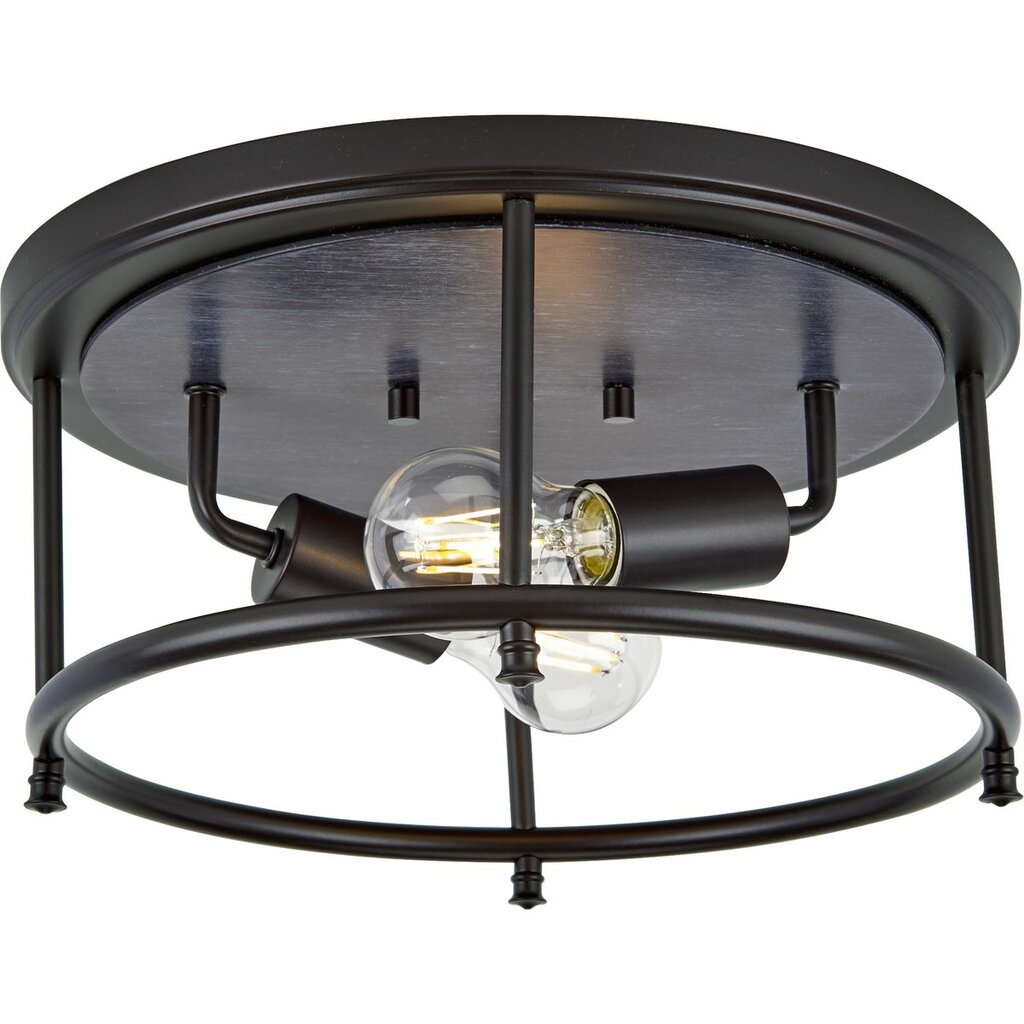 Progress Lighting P350151-031 Fixture This versatile flush mount from