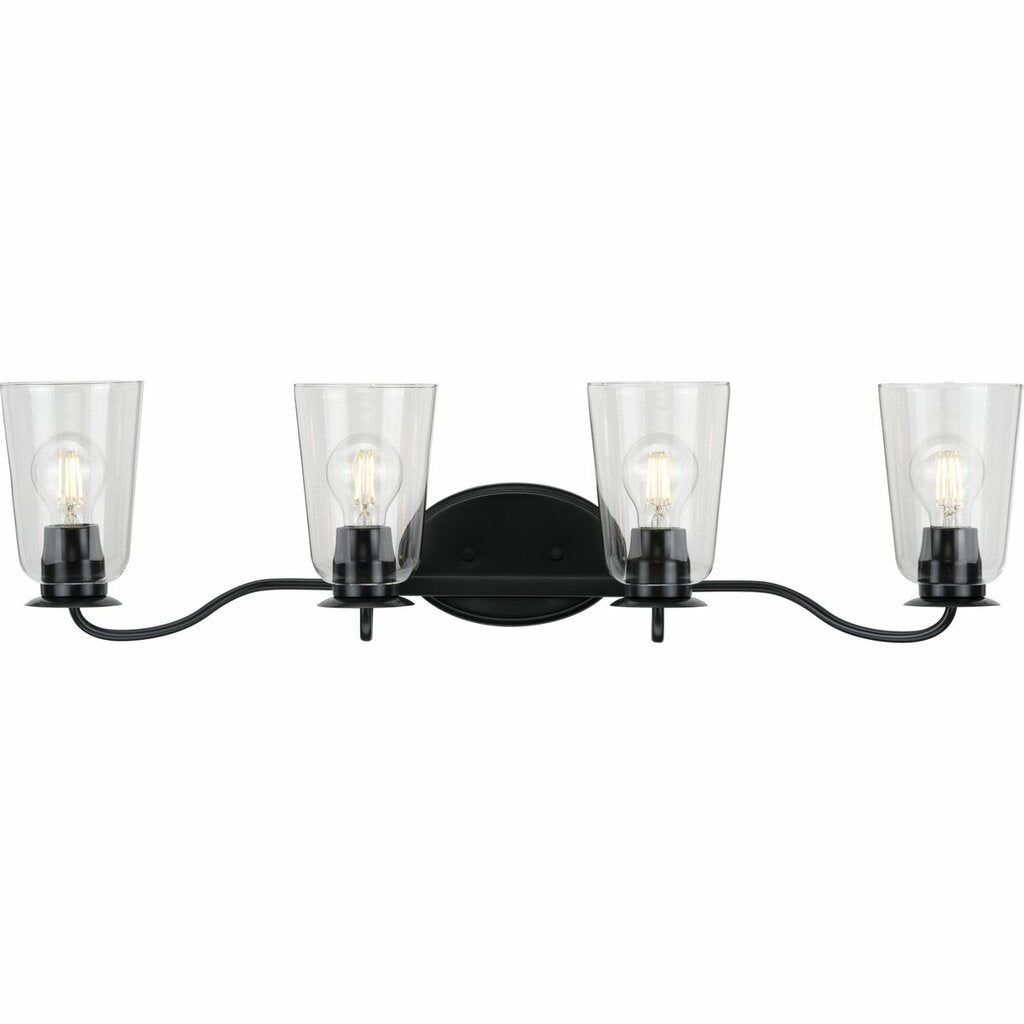 Progress Lighting P300264-031 Fixture This versatile bath light will