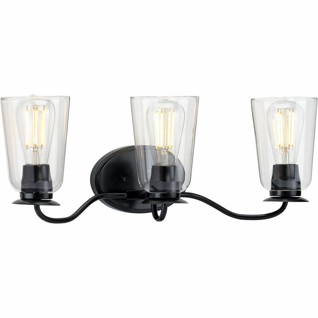 Progress Lighting P300263-031 Fixture This versatile bath light will