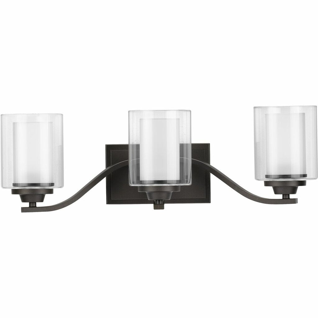 Progress Lighting P300122-143 Fixture Add a modern romance to the