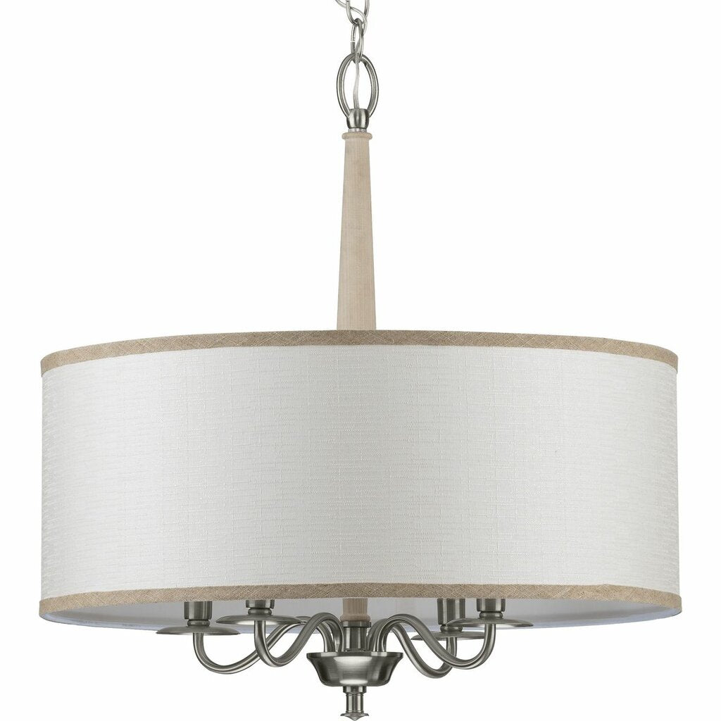 Progress Lighting P400218-009 Fixture This versatile chandelier from