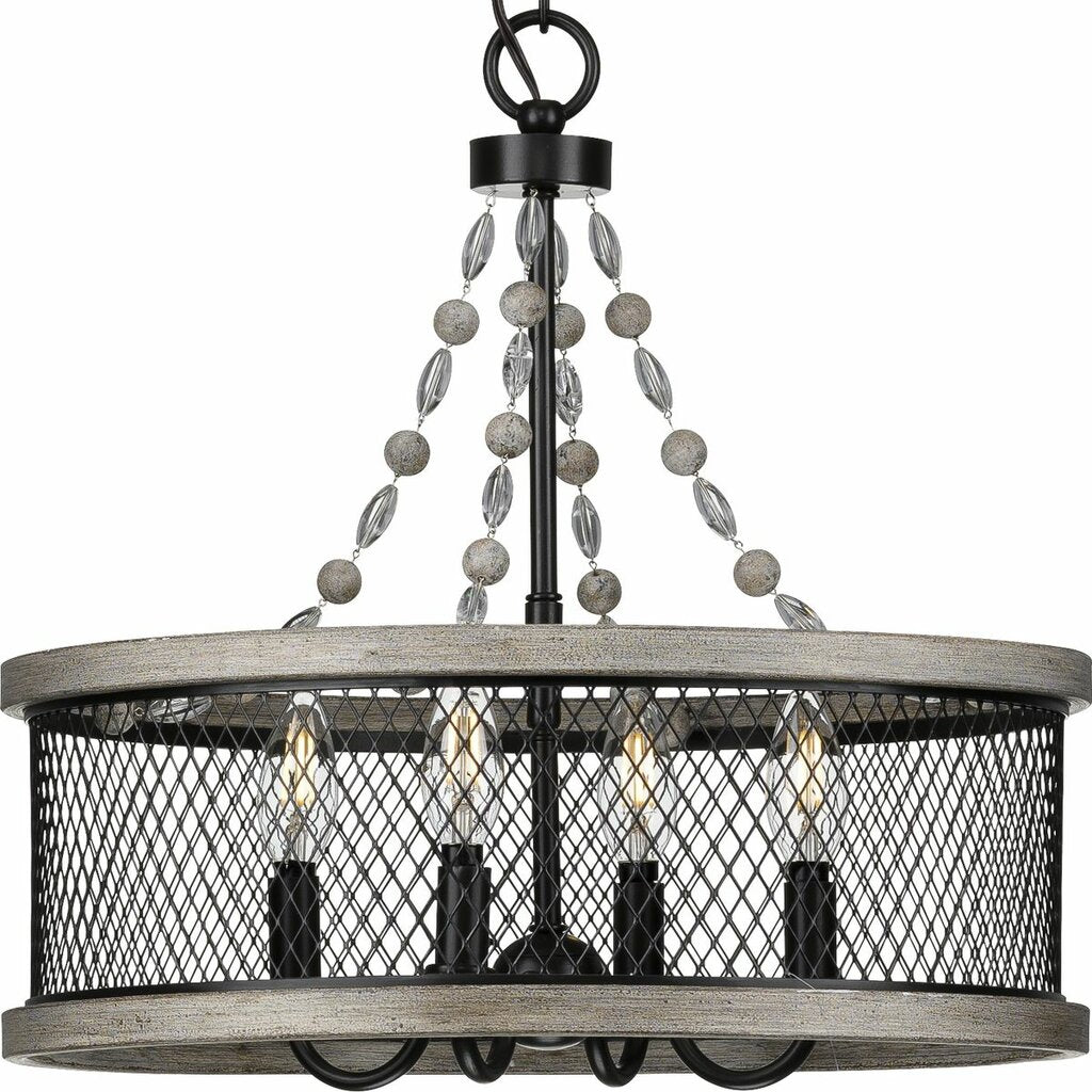 Progress Lighting P400204-020 Fixture Your home will exude comfort and
