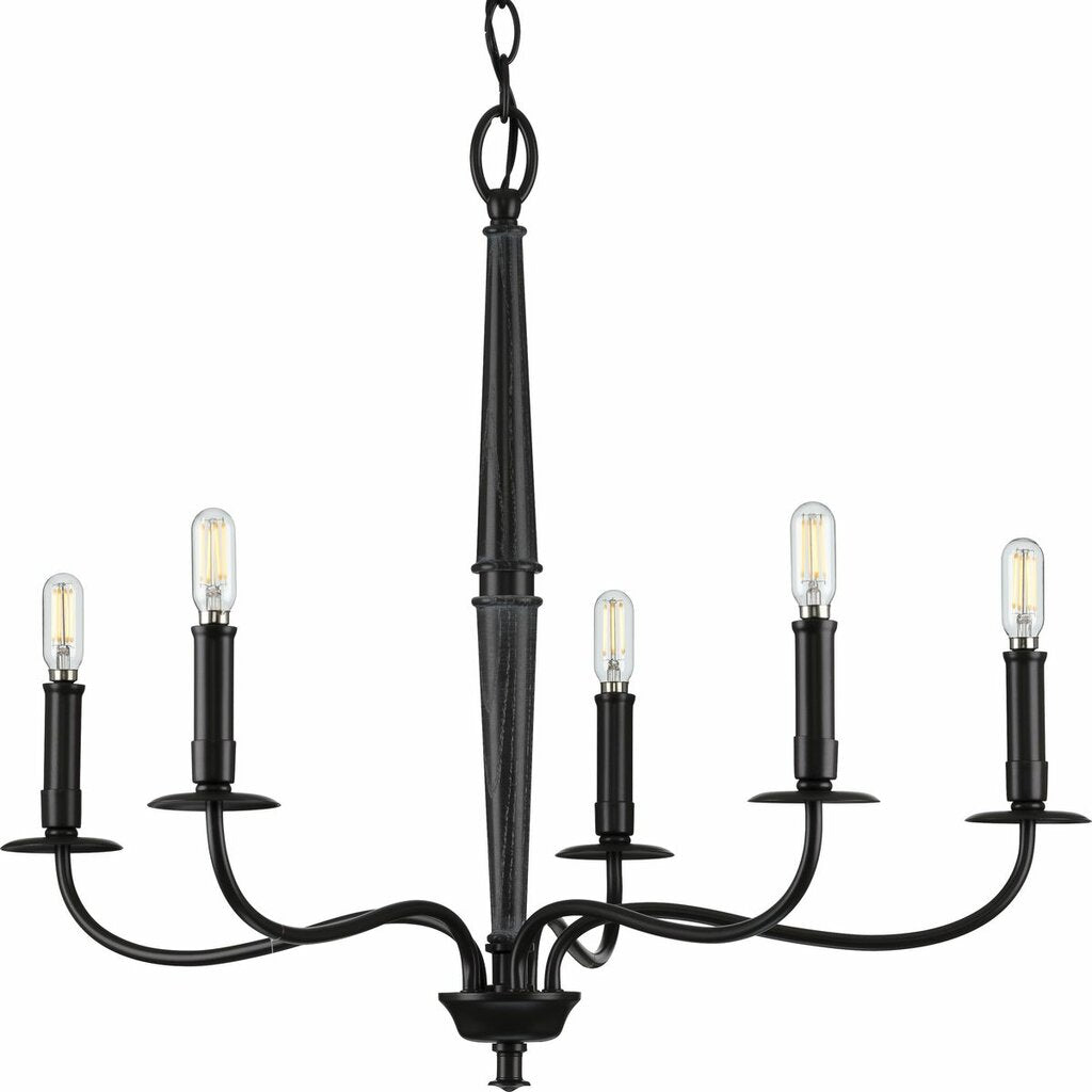 Progress Lighting P400199-031 Fixture This versatile chandelier from