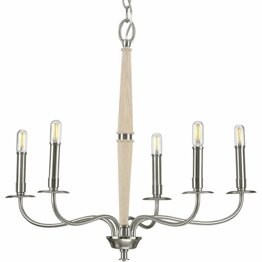 Progress Lighting P400199-009 Fixture This versatile chandelier from