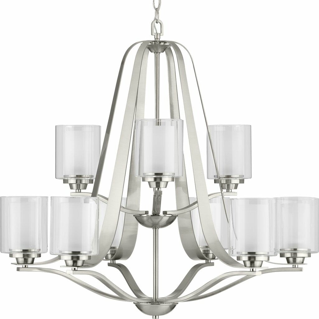 Progress Lighting P400096-009 Fixture Add a modern romance to the