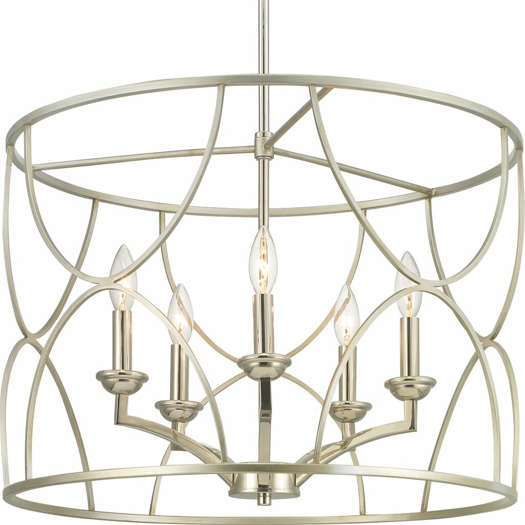 Progress Lighting P400178-134 Fixture A five-light inner cluster in