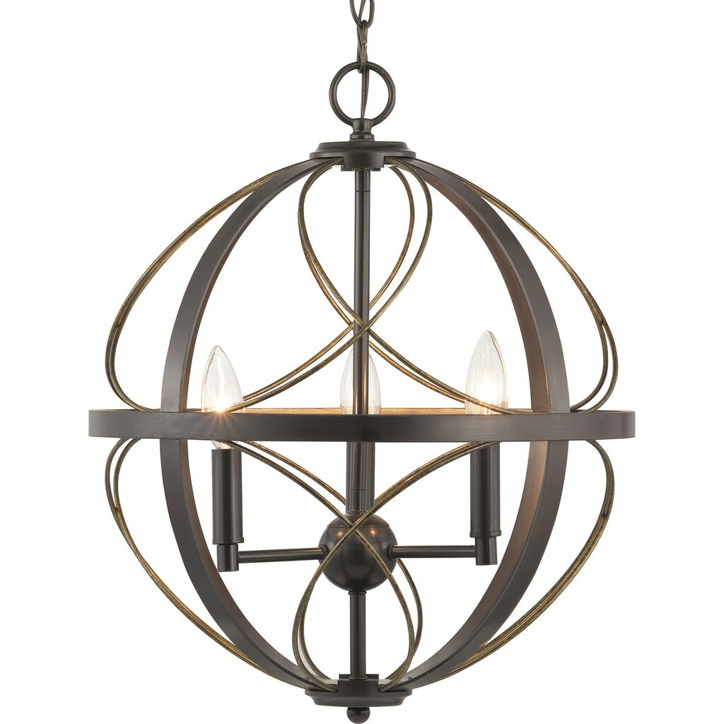Progress Lighting P500068-020 Fixture An airy artful pendant