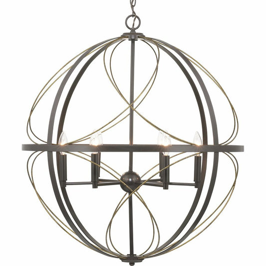 Progress Lighting P500069-020 Fixture An airy artful pendant