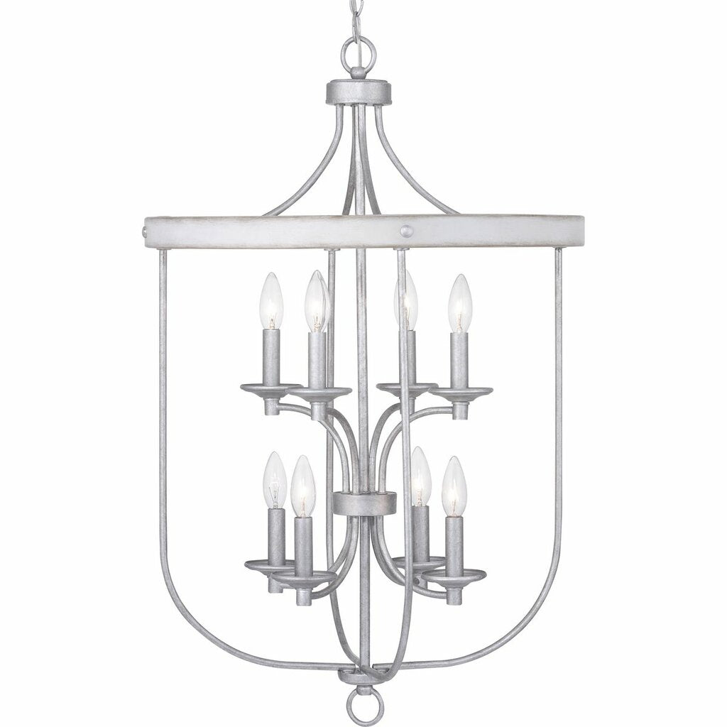 Progress Lighting P500158-141 Fixture The eight-light foyer in the