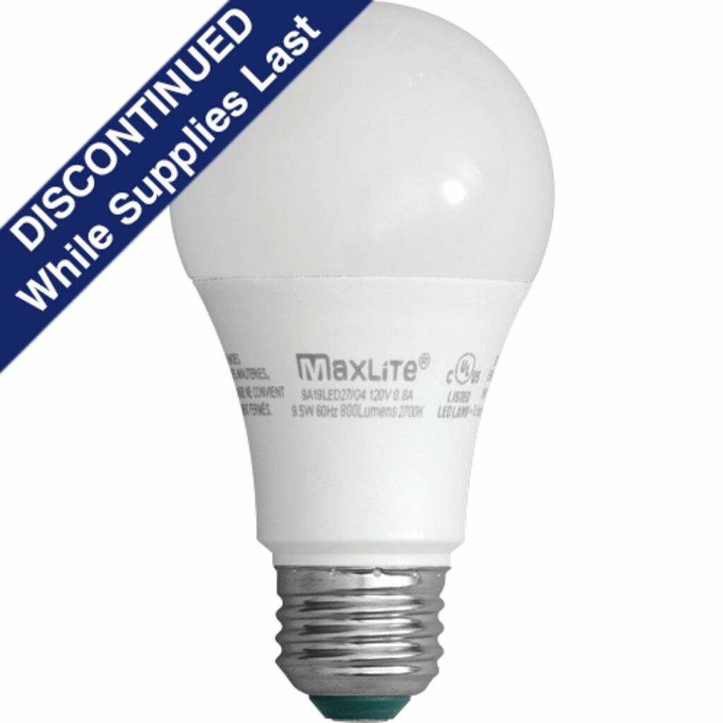 Progress Lighting 9A19LED27/G4 9.5W Light Bulb