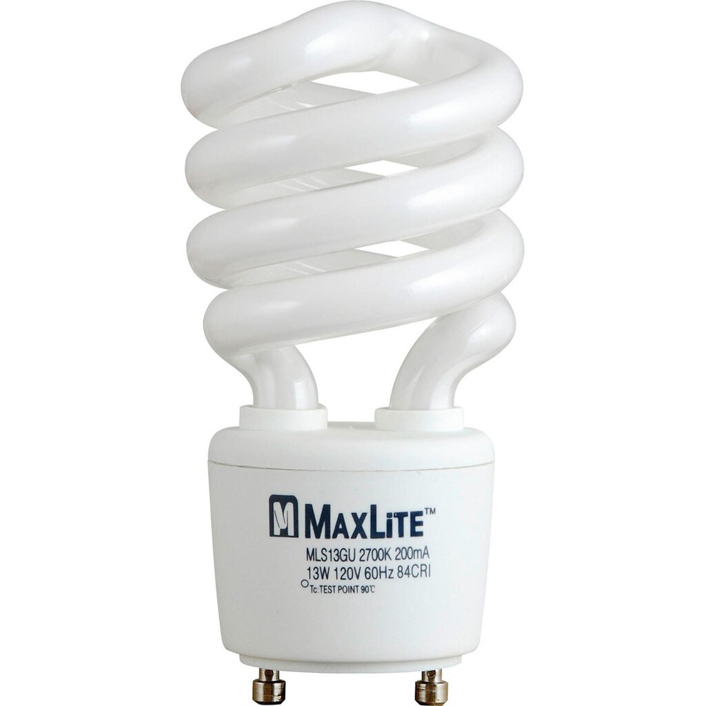 Progress Lighting MLS13GUWW 13W White Fluorescent Light Bulb