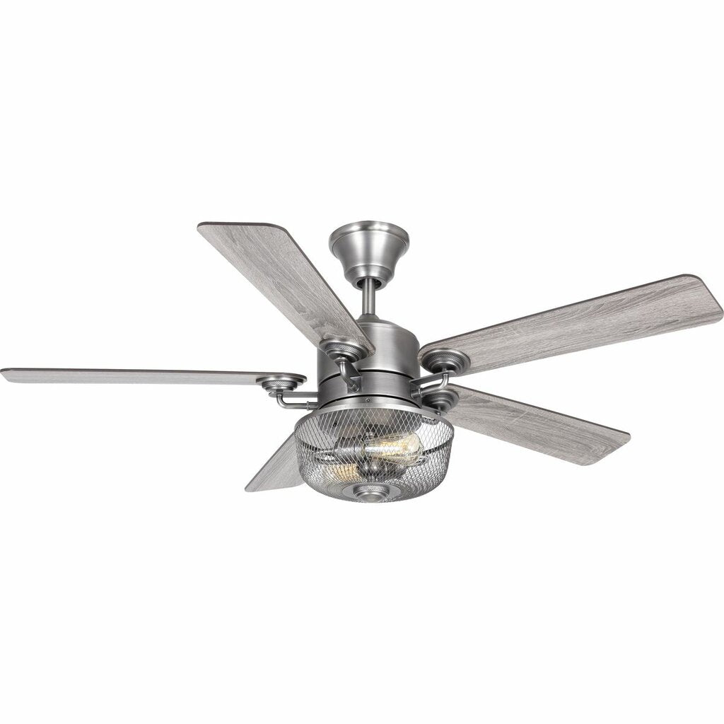 Progress Lighting P2584-81 This five-blade 54 inch Greer ceiling fan