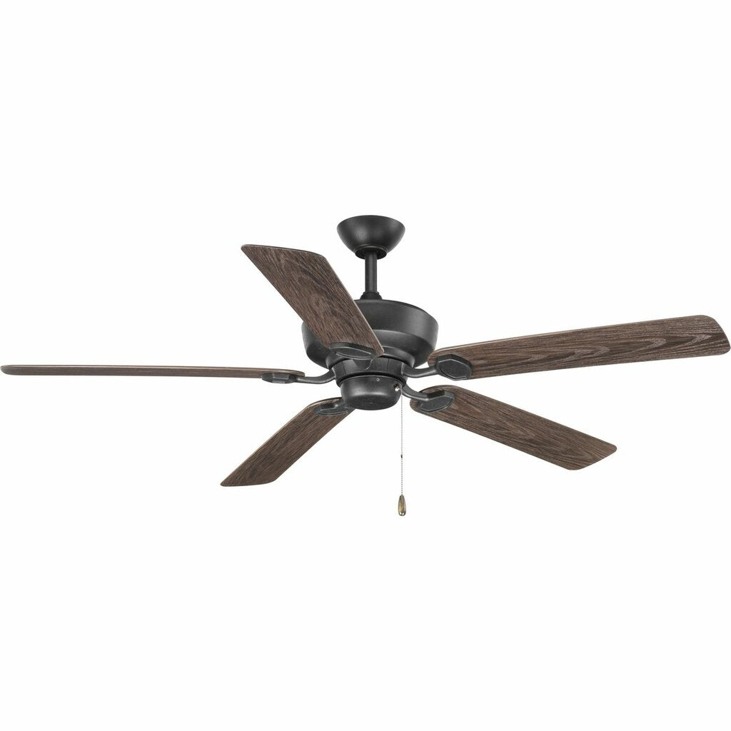 Progress Lighting P2562-80 This five-blade 60 in Lakehurst ceiling fan
