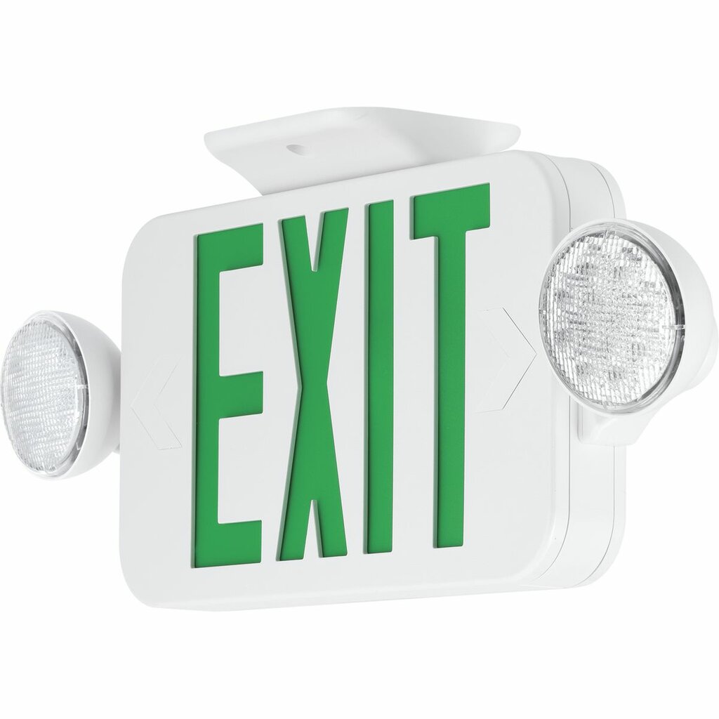 Progress Lighting PECUE-UG-30 3.2W LED Exit Fixture Sign Combo Face
