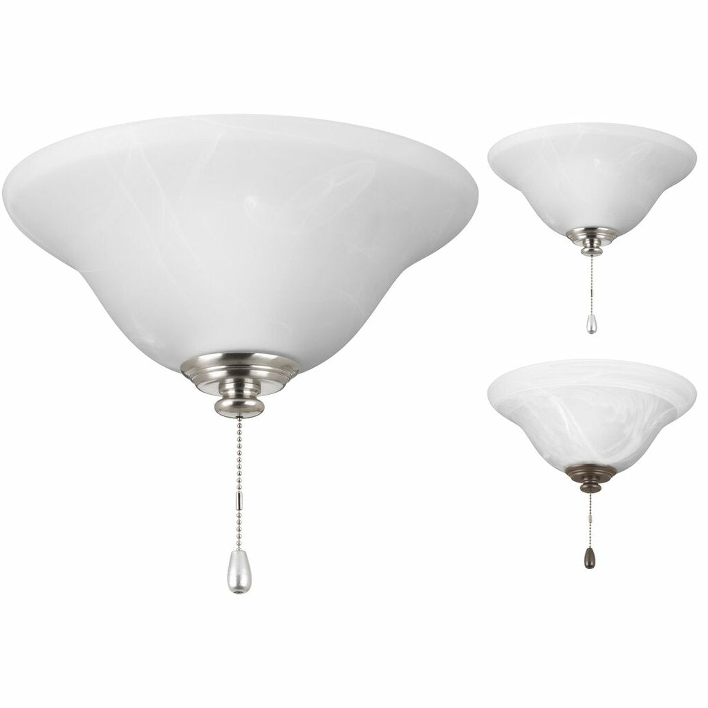 Progress Lighting P2660-01 Fixture LED fan kit with alabaster style