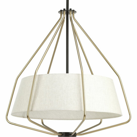 Progress Lighting P500117-020 Fixture The three-light pendant in the