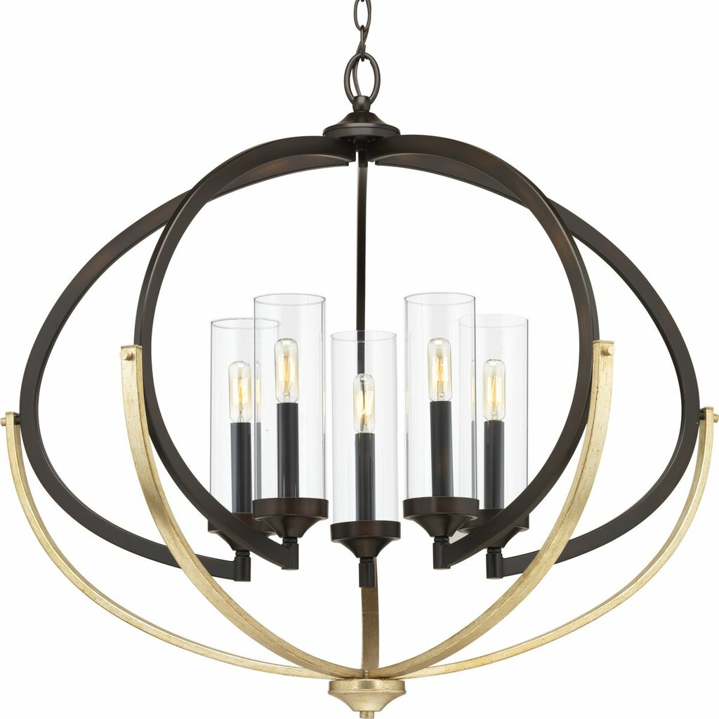 Progress Lighting P400117-020 Fixture Mixed finishes such as Antique