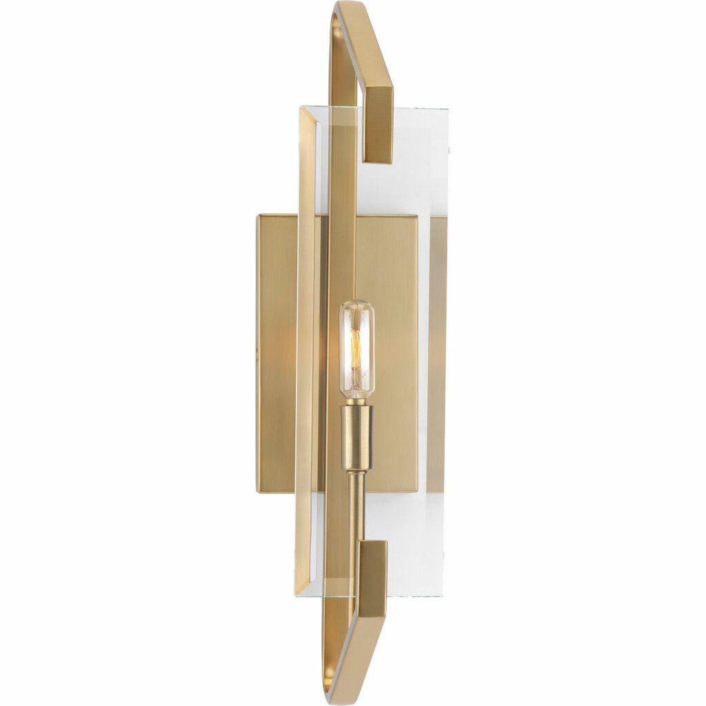 Progress Lighting P300108-109 A stylish Brushed Bronze finish frames