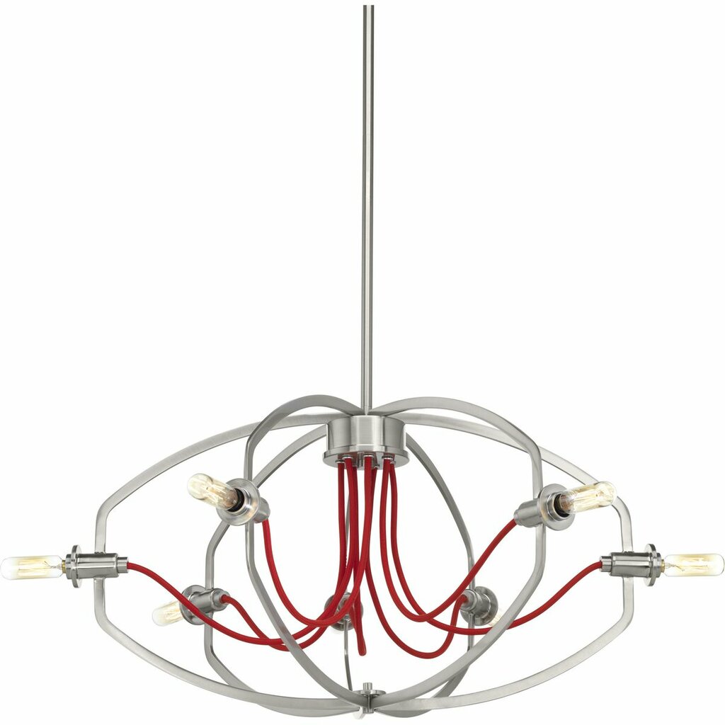 Progress Lighting P500060-009 Fixture Cloth cords and sculptural