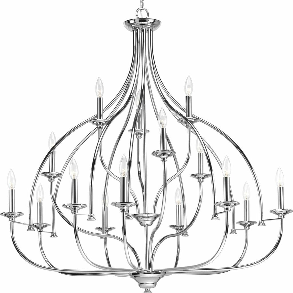 Progress Lighting P400110-015 Fixture Featuring soft angles and