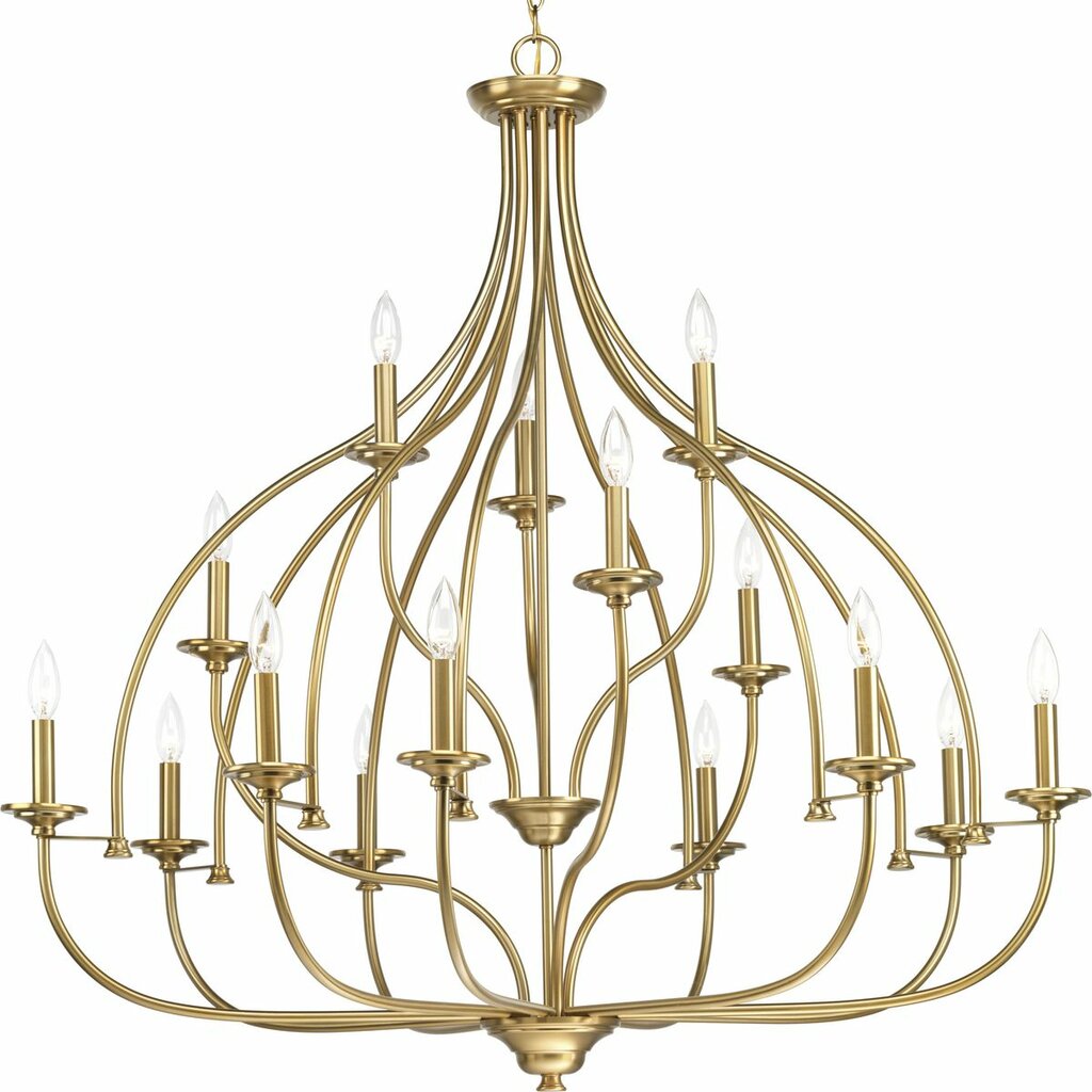 Progress Lighting P400110-109 Fixture Featuring soft angles and