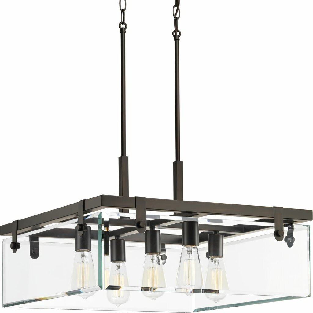 Progress Lighting P500074-020 Fixture Inspired by modern architecture.