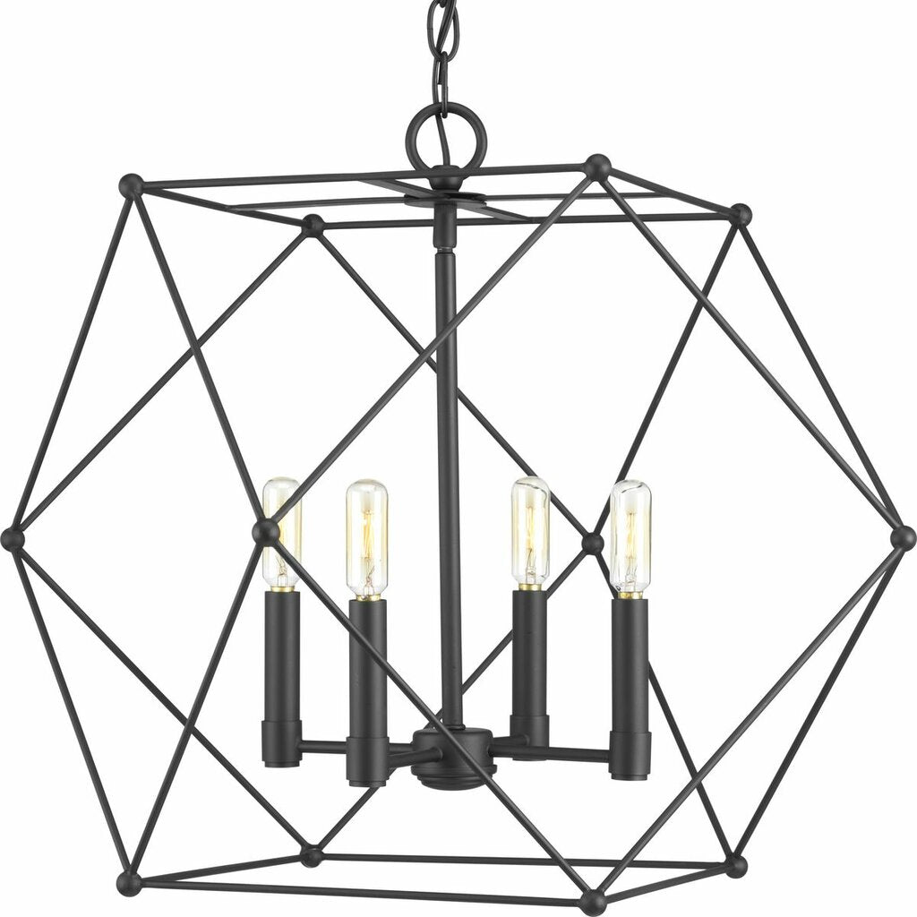 Progress Lighting P500083-031 Fixture Spatial showcases a modern form
