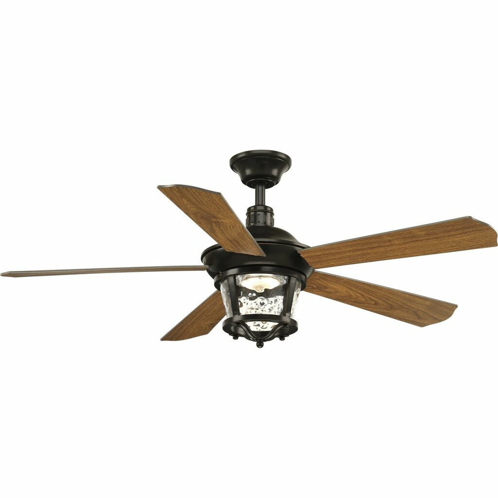 Progress Lighting P2576-2030K This 52 inch Smyrna ceiling fan features