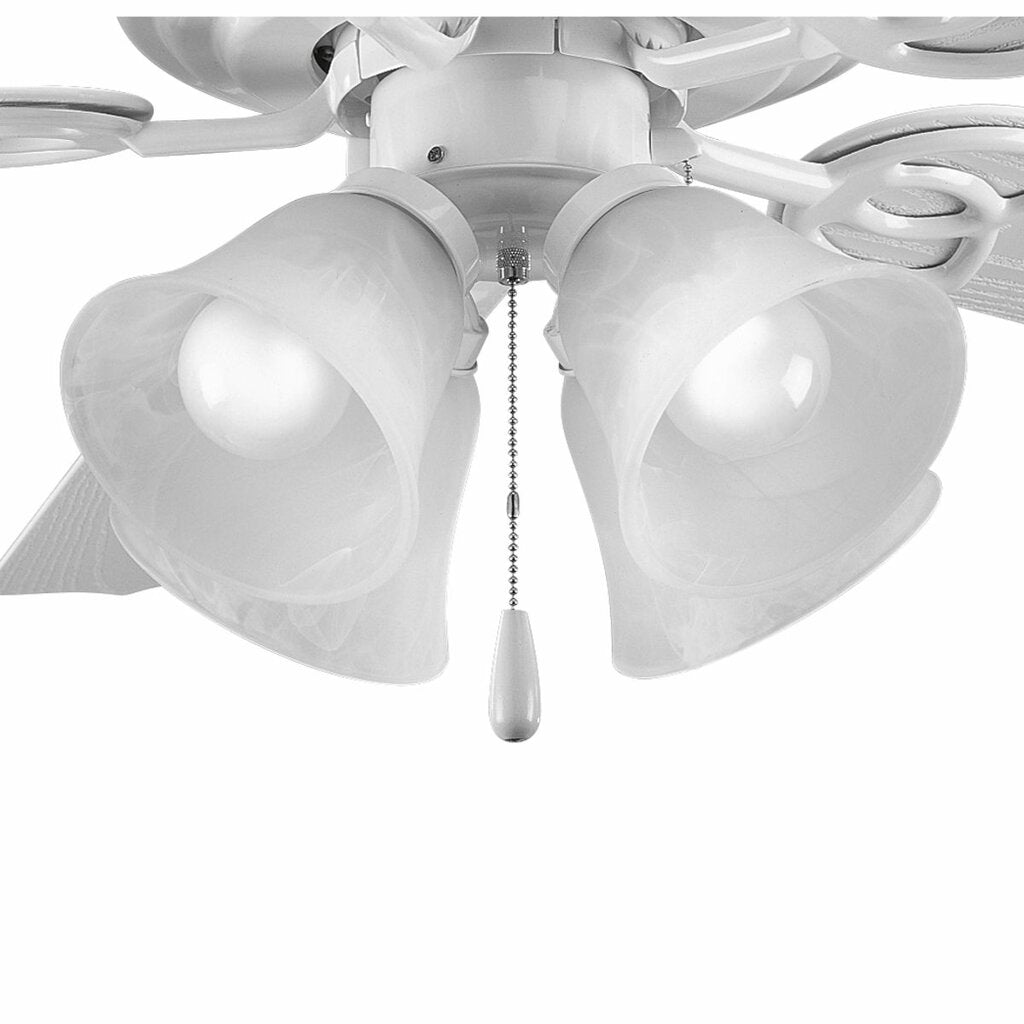 Progress Lighting P2610-30WB Fixture Four-light kit with white washed