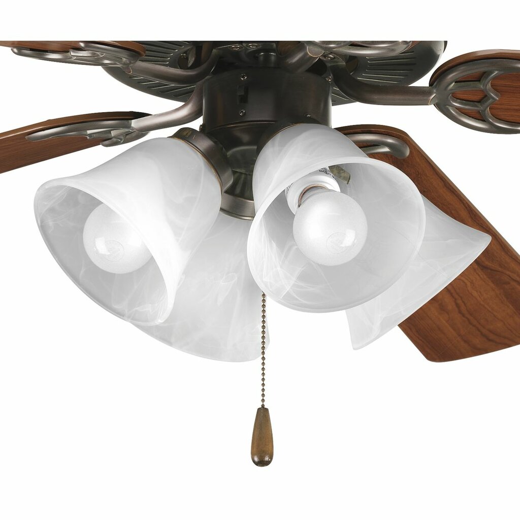 Progress Lighting P2610-20WB Fixture Four-light kit with white washed