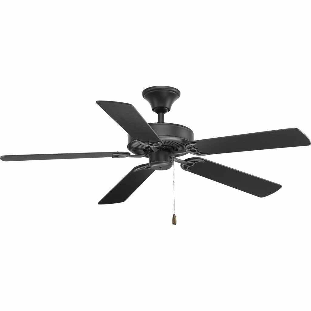 Progress Lighting P2501-143 A five-blade 52 inch indoor fan comes with