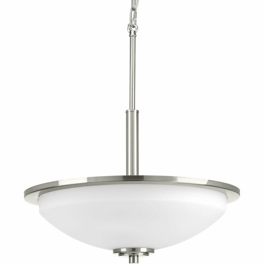 Progress Lighting P3450-09 Fixture The three-light inverted pendant