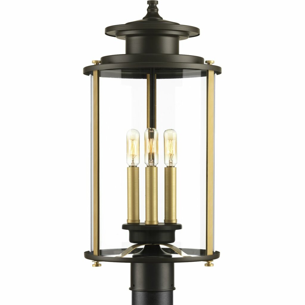 Progress Lighting P540012-020 Fixture Squire three light post lantern