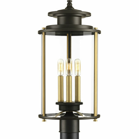 Progress Lighting P540012-020 Fixture Squire three light post lantern