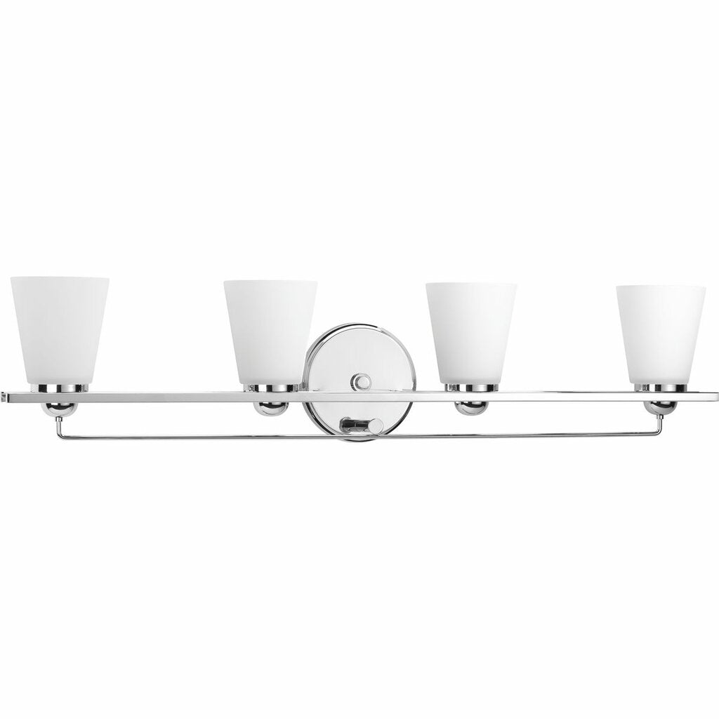 Progress Lighting P300003-015 Bath Fixture The four-light Flight bath