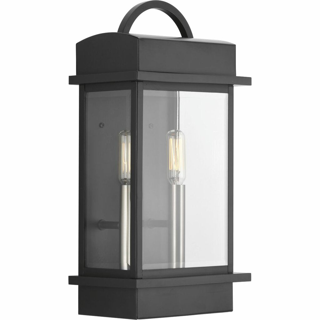 Progress Lighting P560002-031 Fixture A classic two-light wall lantern