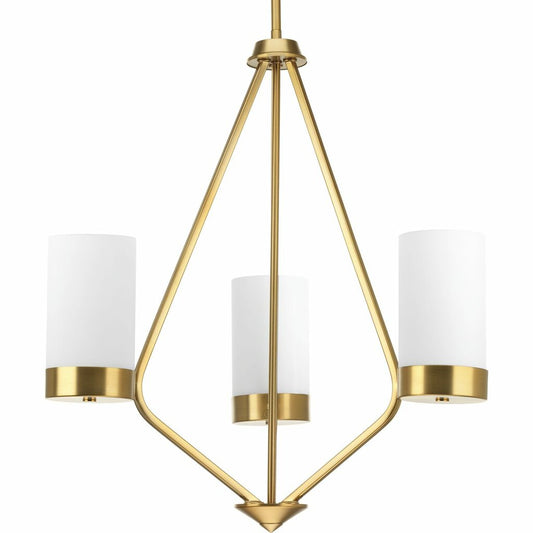 Progress Lighting P400021-109 Chandelier Fixture Achieve a mid-century