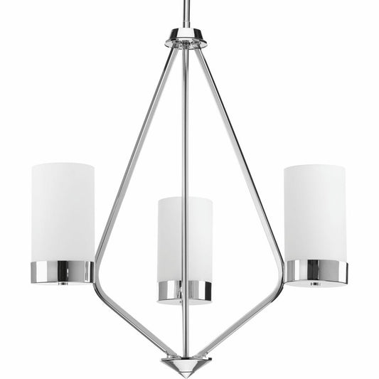 Progress Lighting P400021-015 Chandelier Fixture Achieve a mid-century