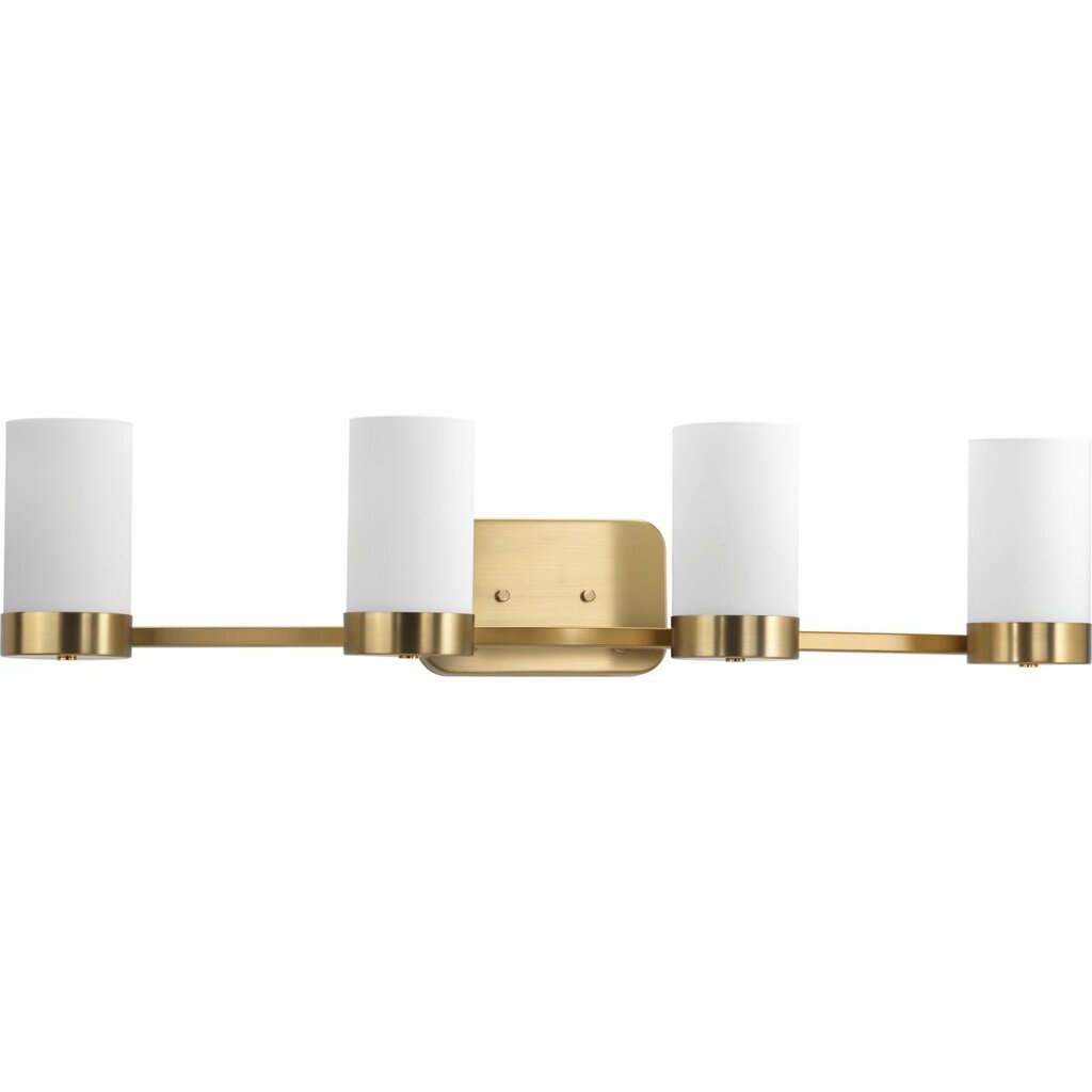 Progress Lighting P300023-109 Bath Fixture Achieve a mid-century