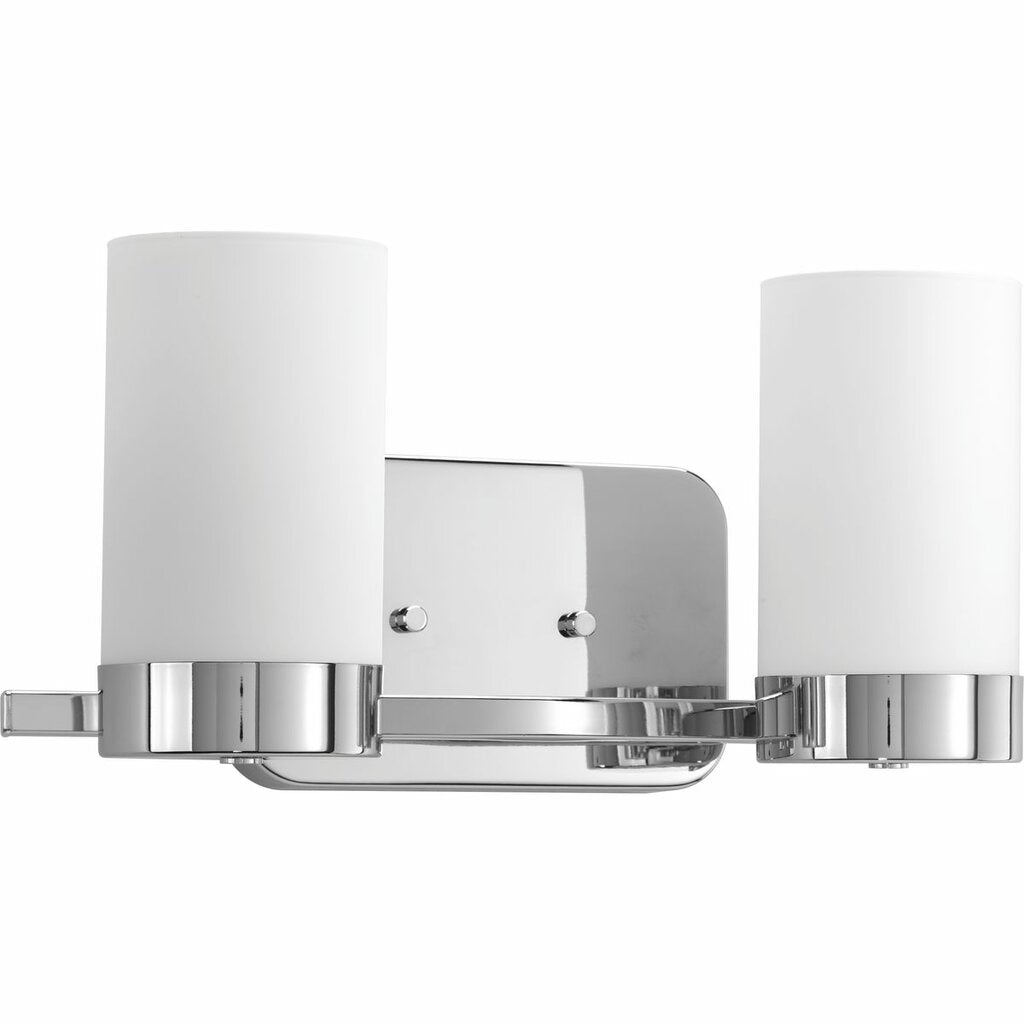 Progress Lighting P300021-015 Bath Fixture Achieve a mid-century