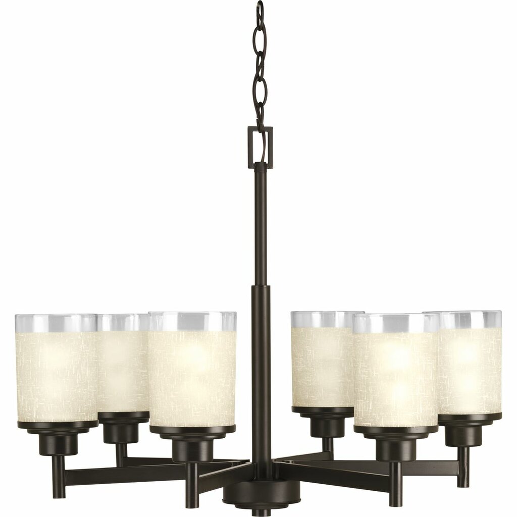 Progress Lighting P4758-20 Chandelier Fixture Six-light linear