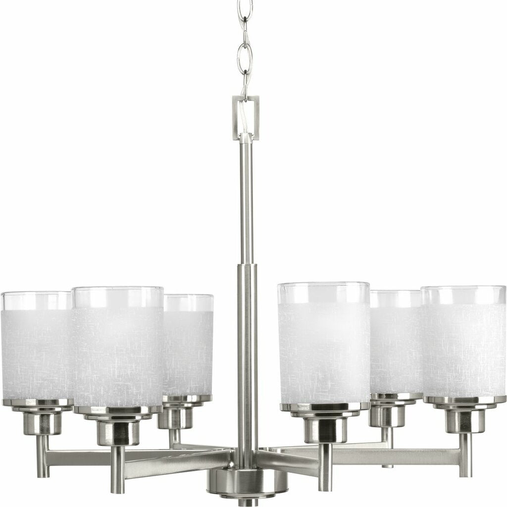 Progress Lighting P4758-09 Chandelier Fixture Six-light linear