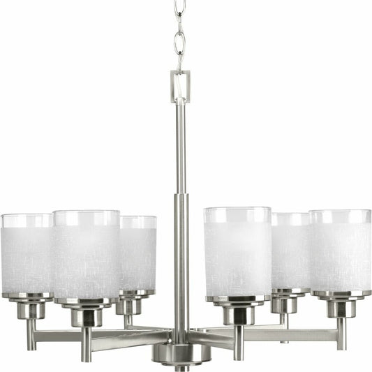 Progress Lighting P4758-09 Chandelier Fixture Six-light linear