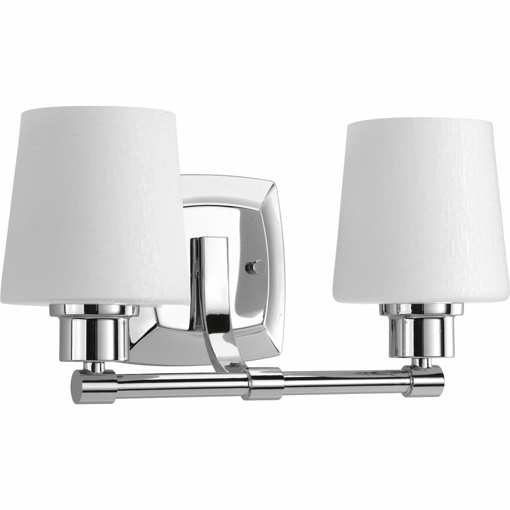 Progress Lighting P300017-015 Bath Fixture A sophisticated two-light