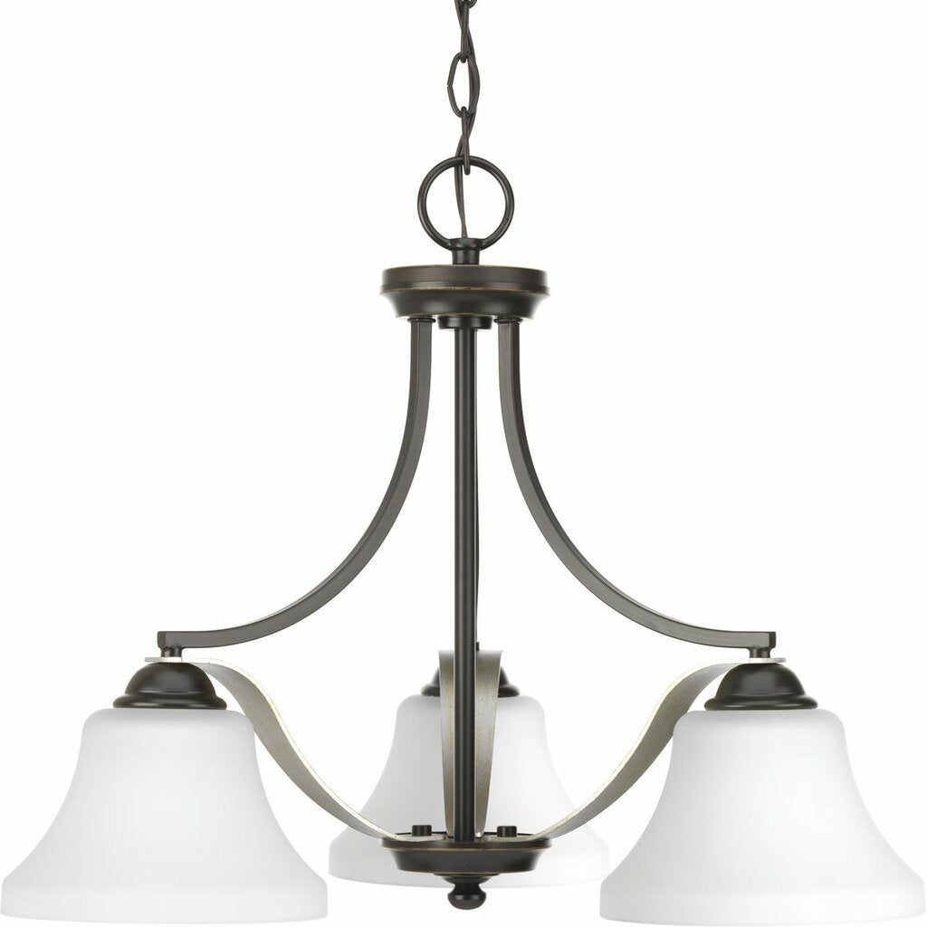Progress Lighting P400011-020 Chandelier Fixture Mixed finishes of