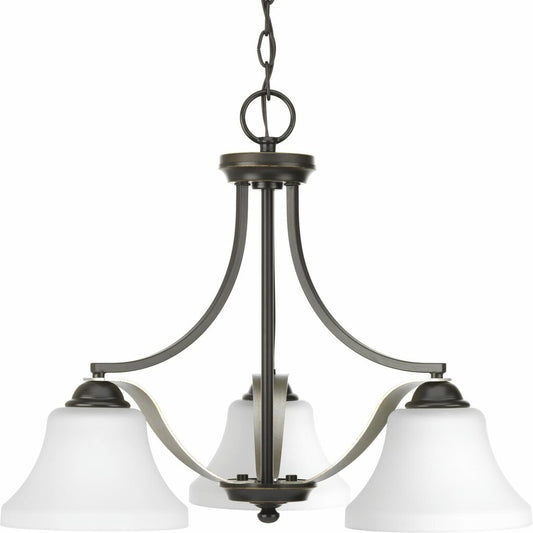 Progress Lighting P400011-020 Chandelier Fixture Mixed finishes of