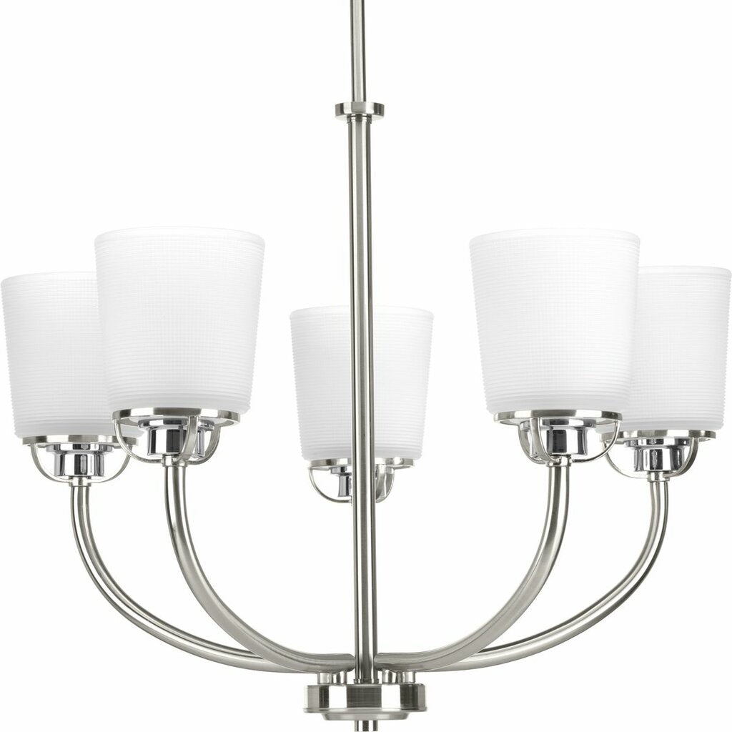 Progress Lighting P400009-009 Chandelier Fixture A modern form with