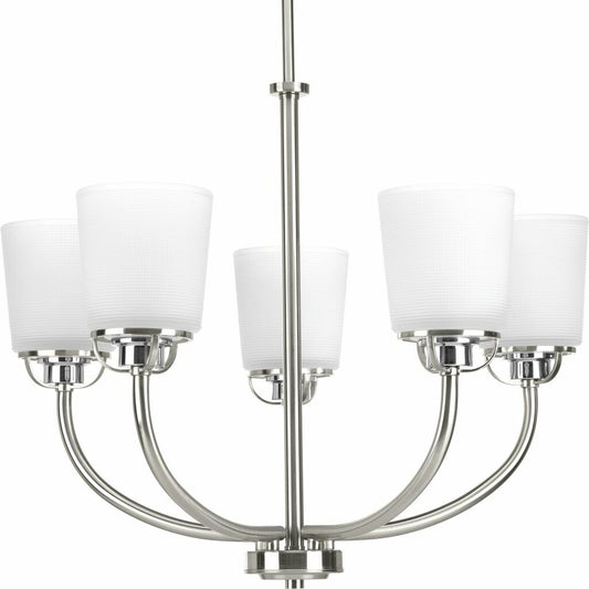 Progress Lighting P400009-009 Chandelier Fixture A modern form with