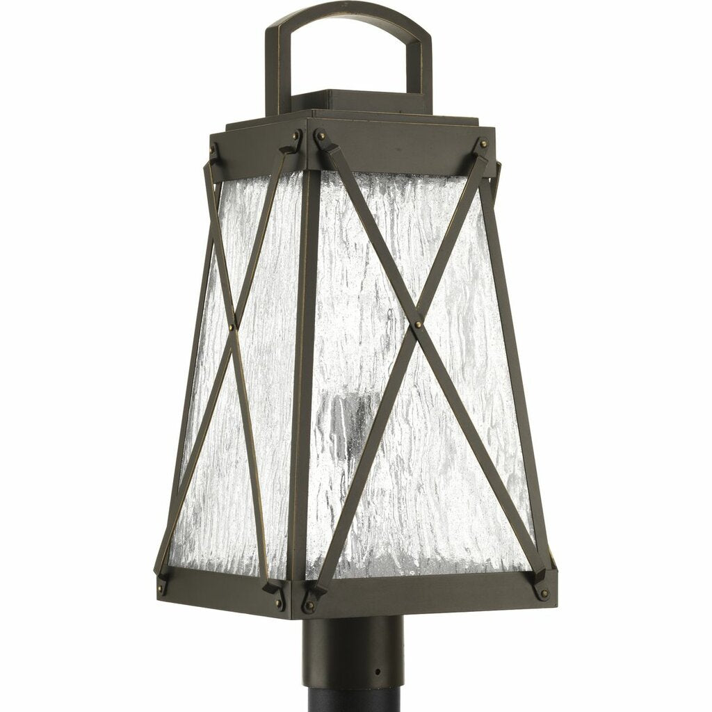 Progress Lighting P540009-020 Fixture A cottage-inspired outdoor post