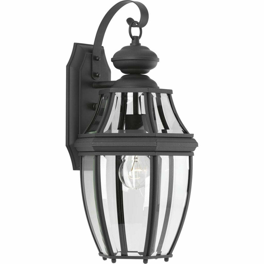 Progress Lighting P6611-31 Fixture A Black finish complements clear